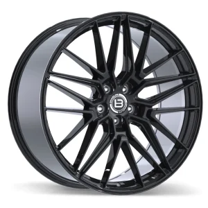 Braelin – BR13 – Black – 22″x10″ 20mm – All weather Wheels – BR13-2200-31BN+20C634